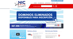 Desktop Screenshot of nicchile.cl